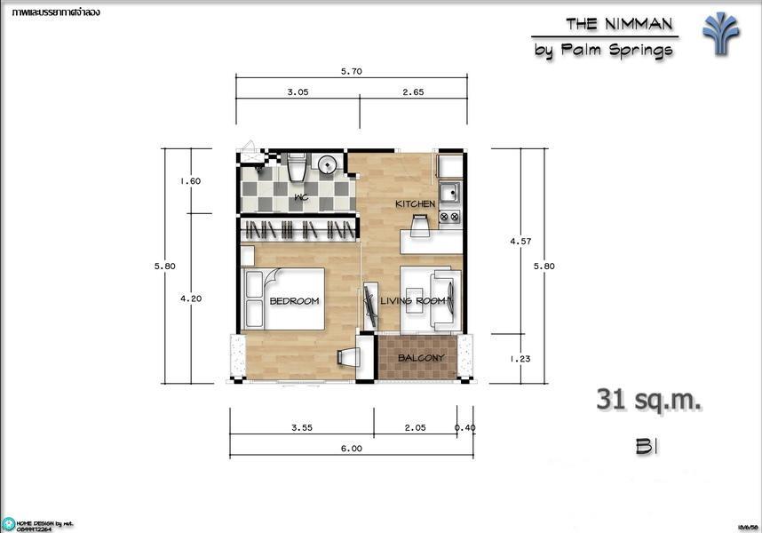 The Nimman Condo Chiang Mai Exterior foto